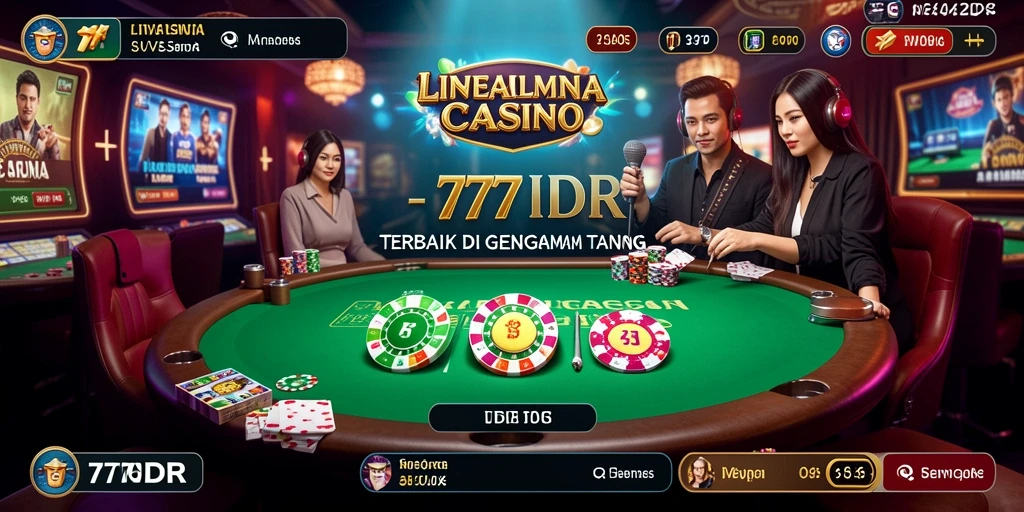 Tampilan gameplay live dari aplikasi 777IDR yang menarik.