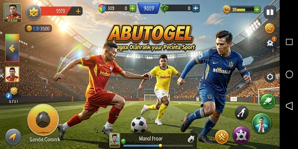 Tampilan gameplay <strong>ABUTOGEL</strong> dalam aksi menarik dan kompetitif.