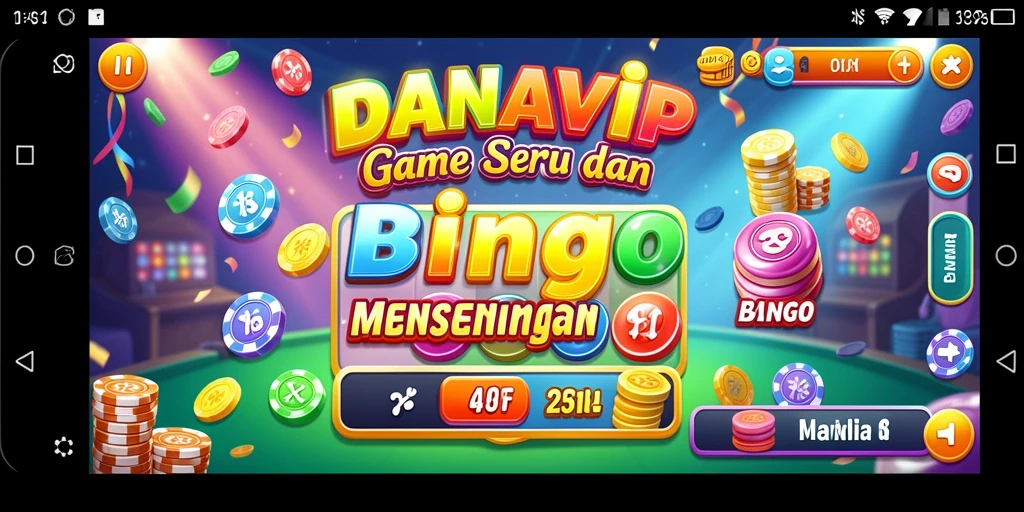 Screenshot gameplay menampilkan suasana seru permainan Bingo.
