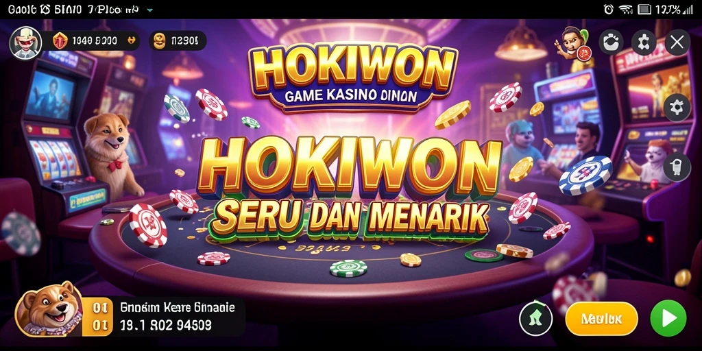 Tangkapan layar gameplay HOKIWON yang memukau dan menegangkan.