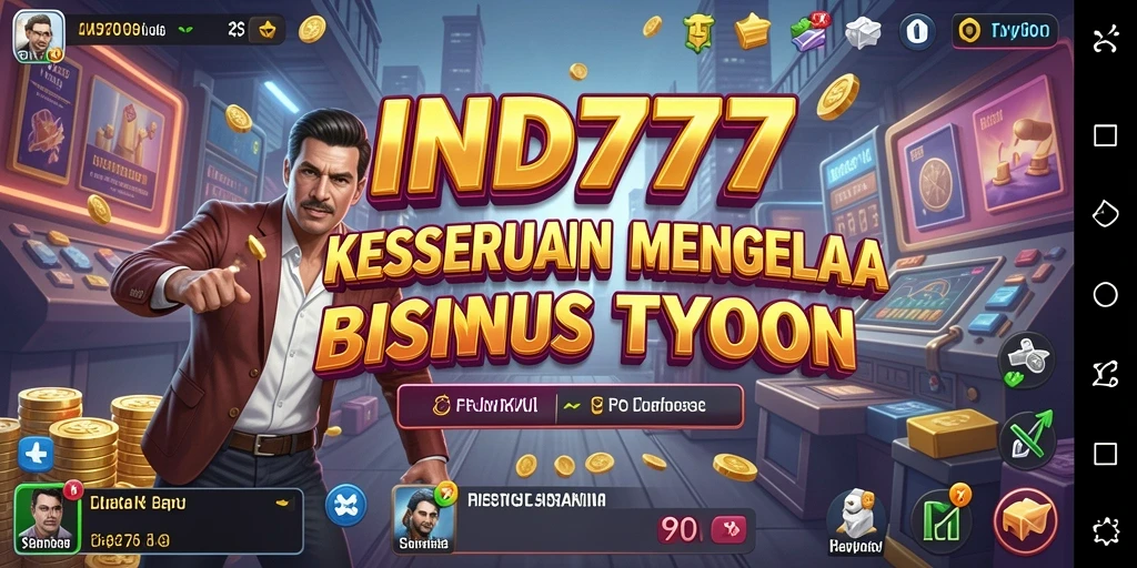 Tampilan menarik dari gameplay Tycoon di IND777.