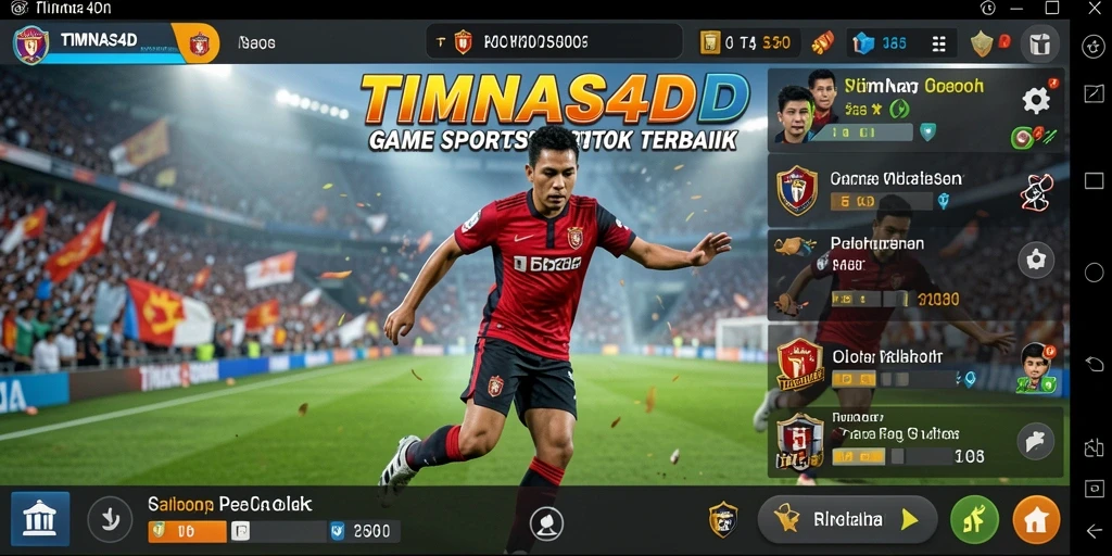 Tampilan gameplay Sportsbook di TIMNAS4D yang menarik dan interaktif.